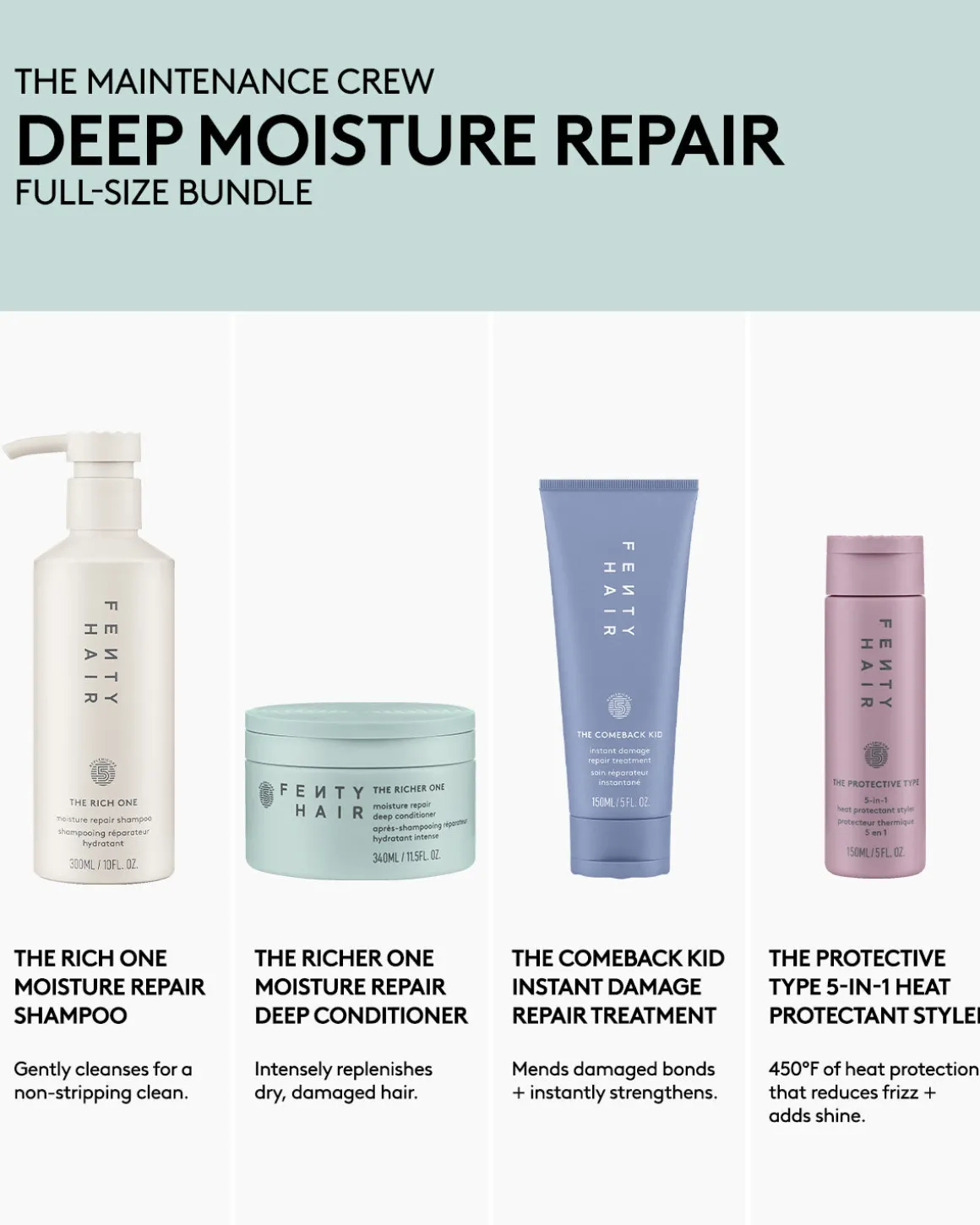Deep Moisture Repair The Maintenance Crew Full-Size Bundle