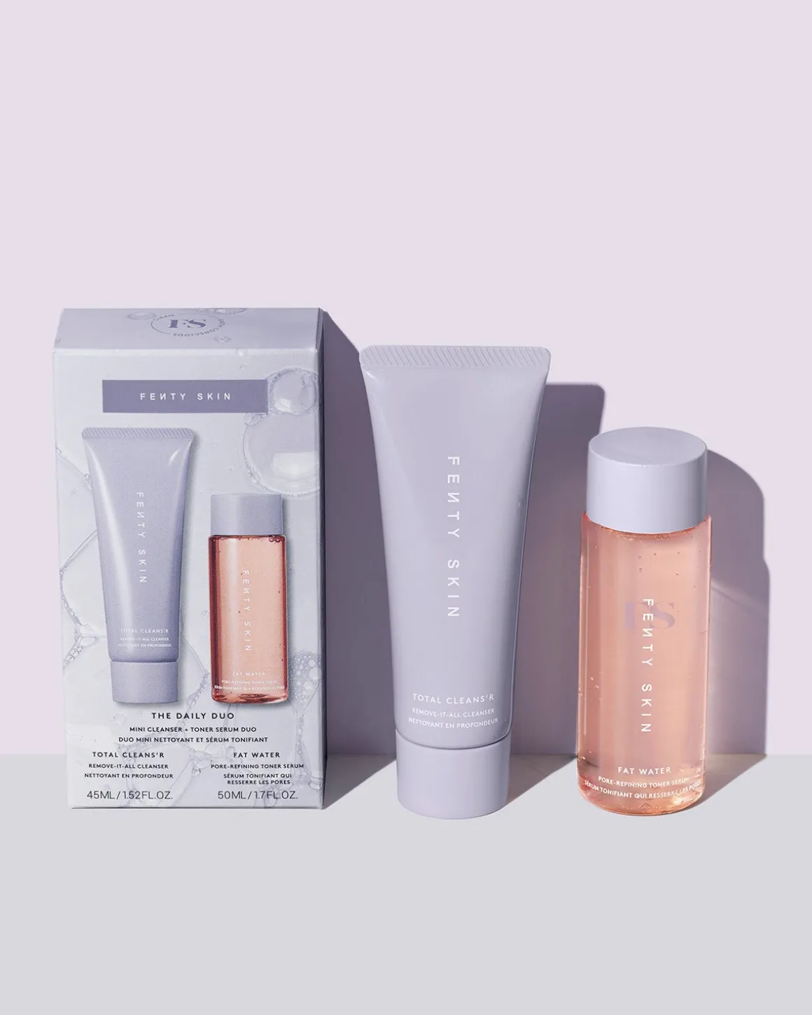 The Daily Duo Mini Cleanser + Toner Serum Duo